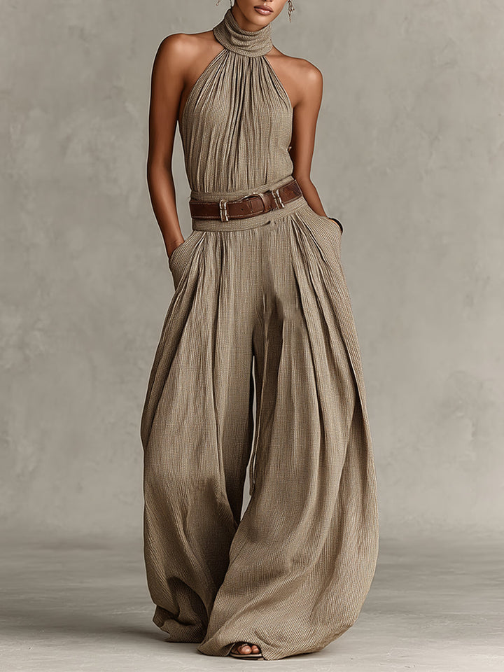 Chloe™ | Flowing Wide-Leg Jumpsuit
