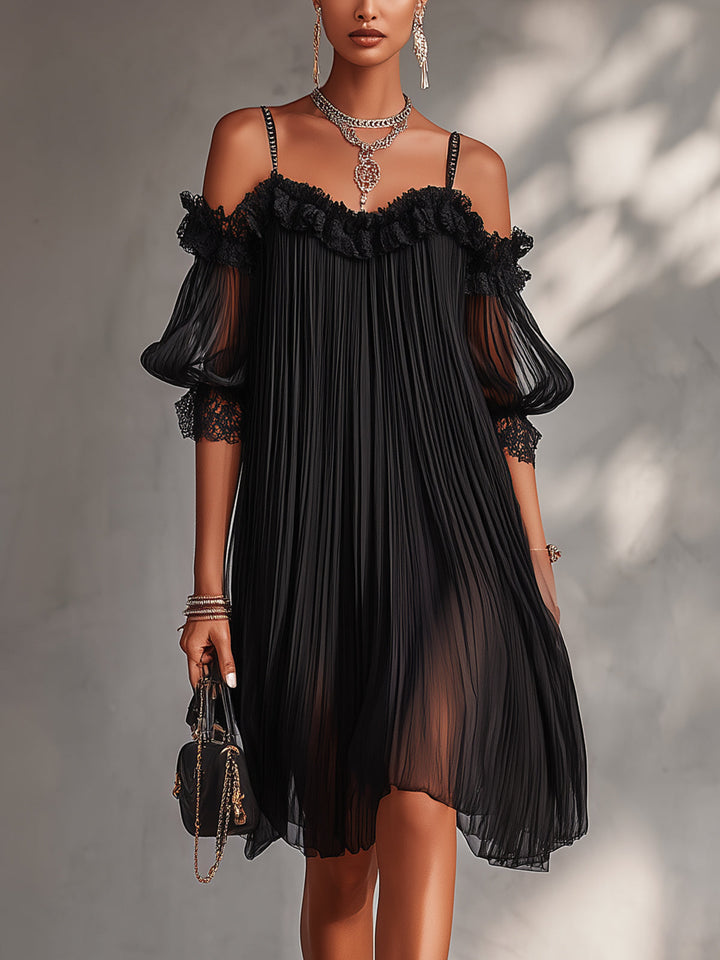 Beverley™ | Elegant Lace Mini Dress