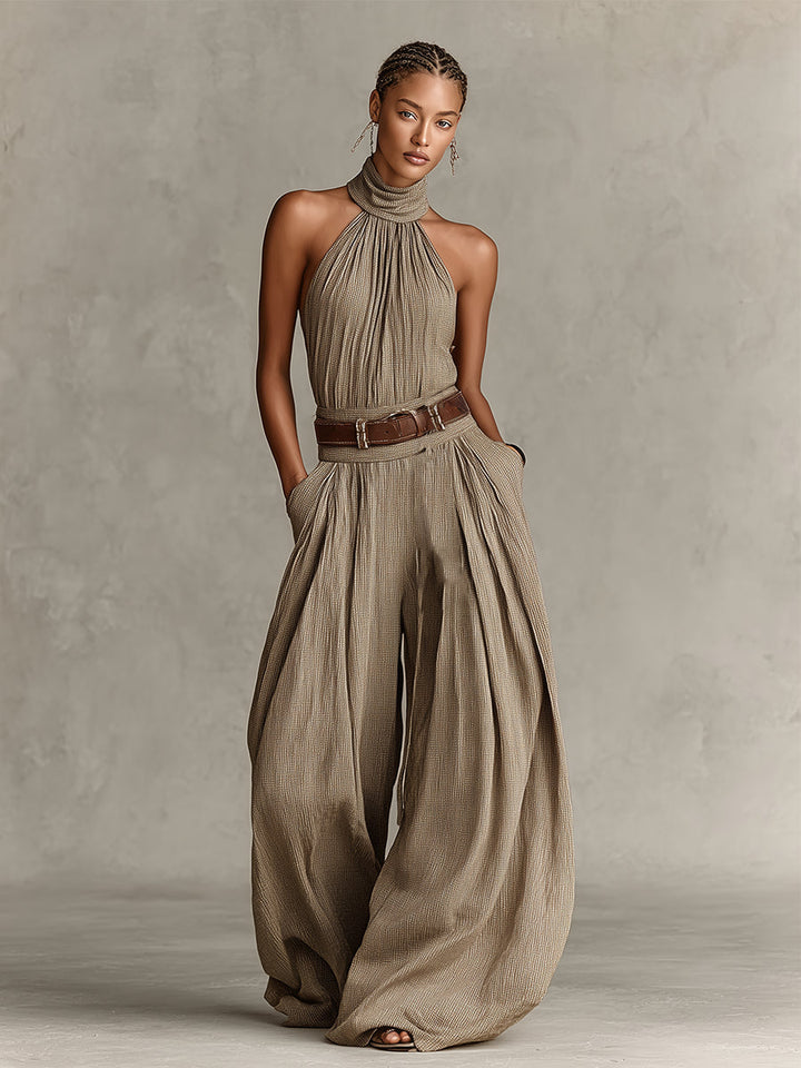 Chloe™ | Flowing Wide-Leg Jumpsuit