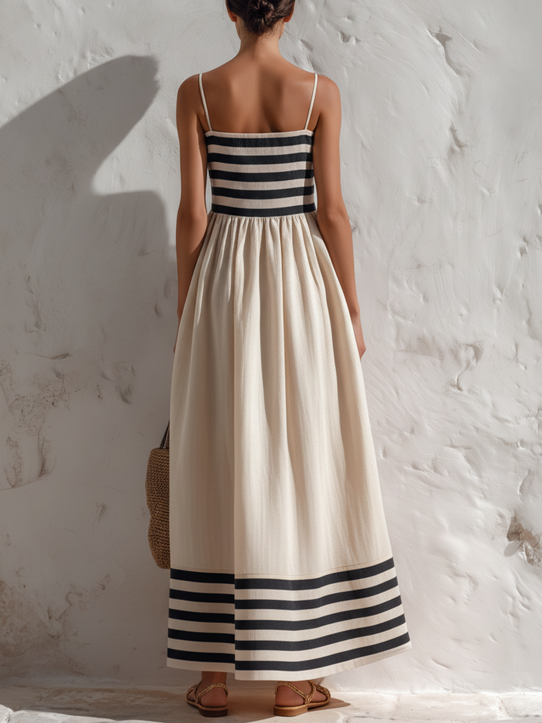 Ursula™ | Lightweight Striped Maxi Dress