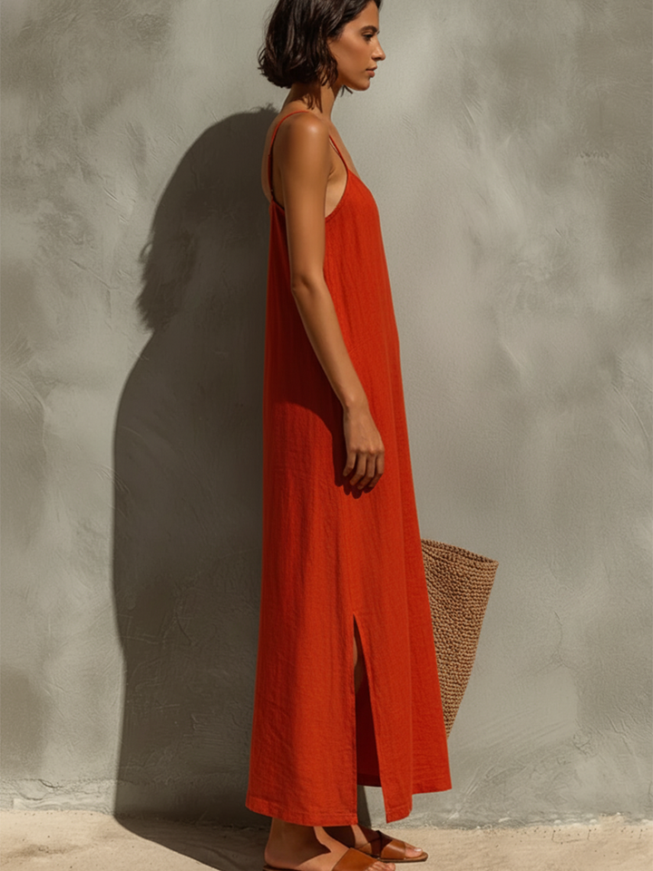 Gladys™ | Light Minimalist Maxi Dress