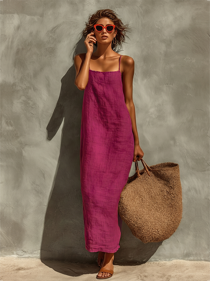 Gladys™ | Light Minimalist Maxi Dress
