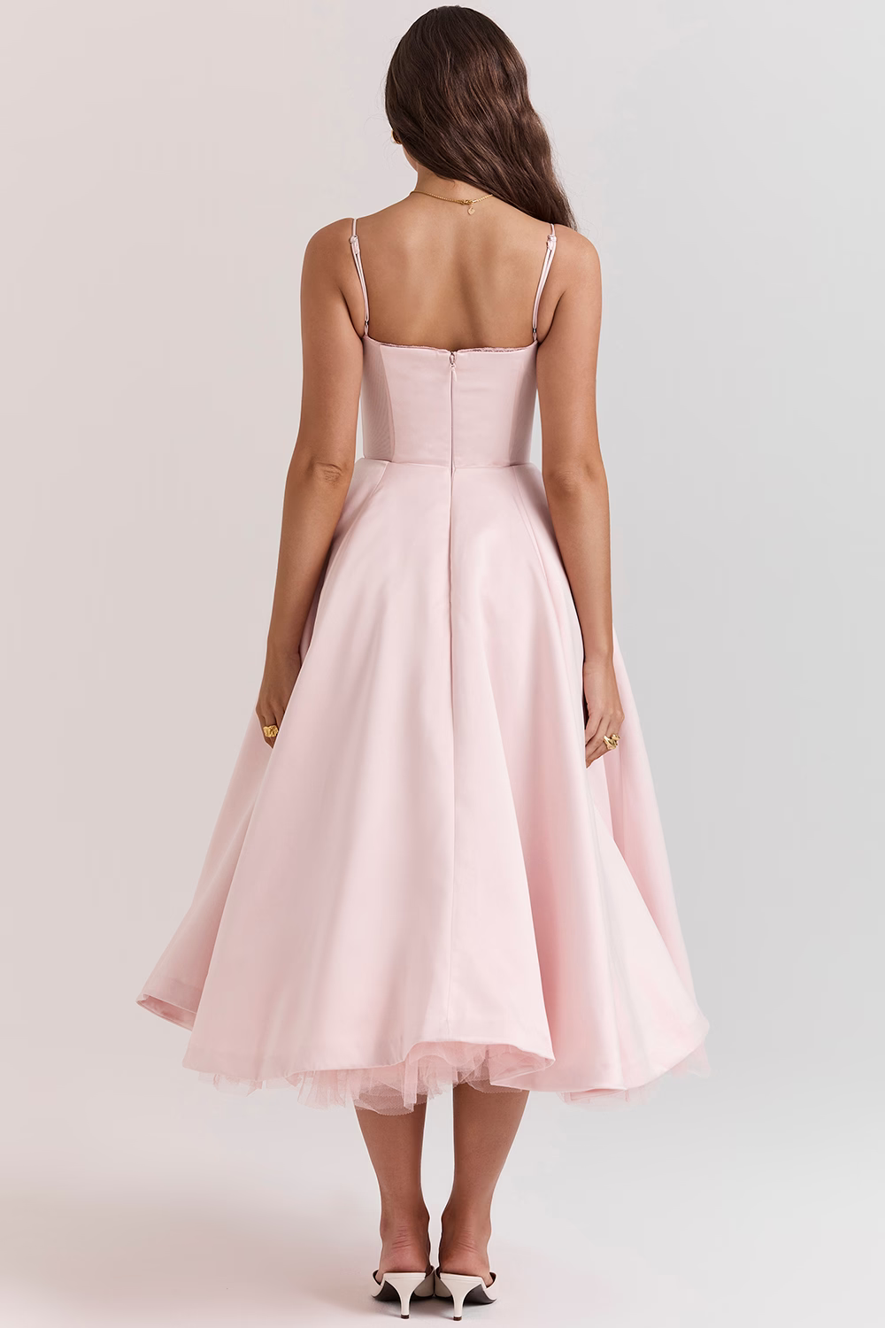 Eileen™ | Soft Glow Midi Dress