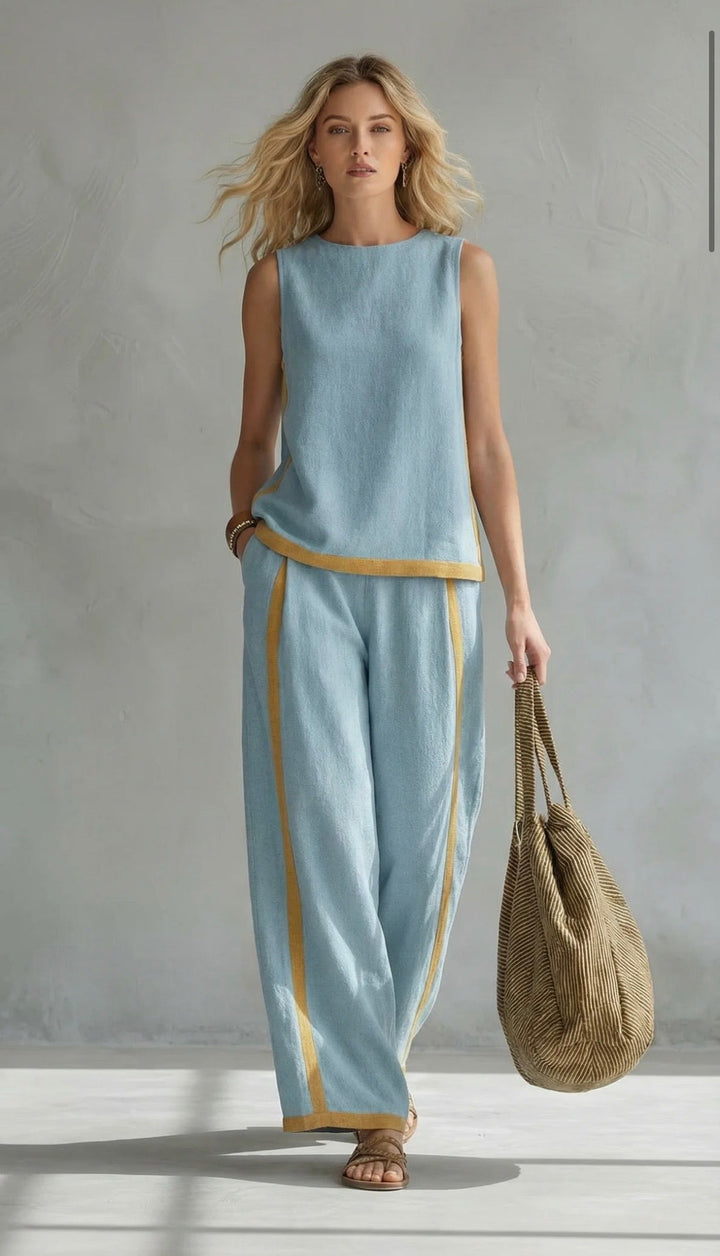 Paige™ | Flowing Linen-Blend Co-ord Set