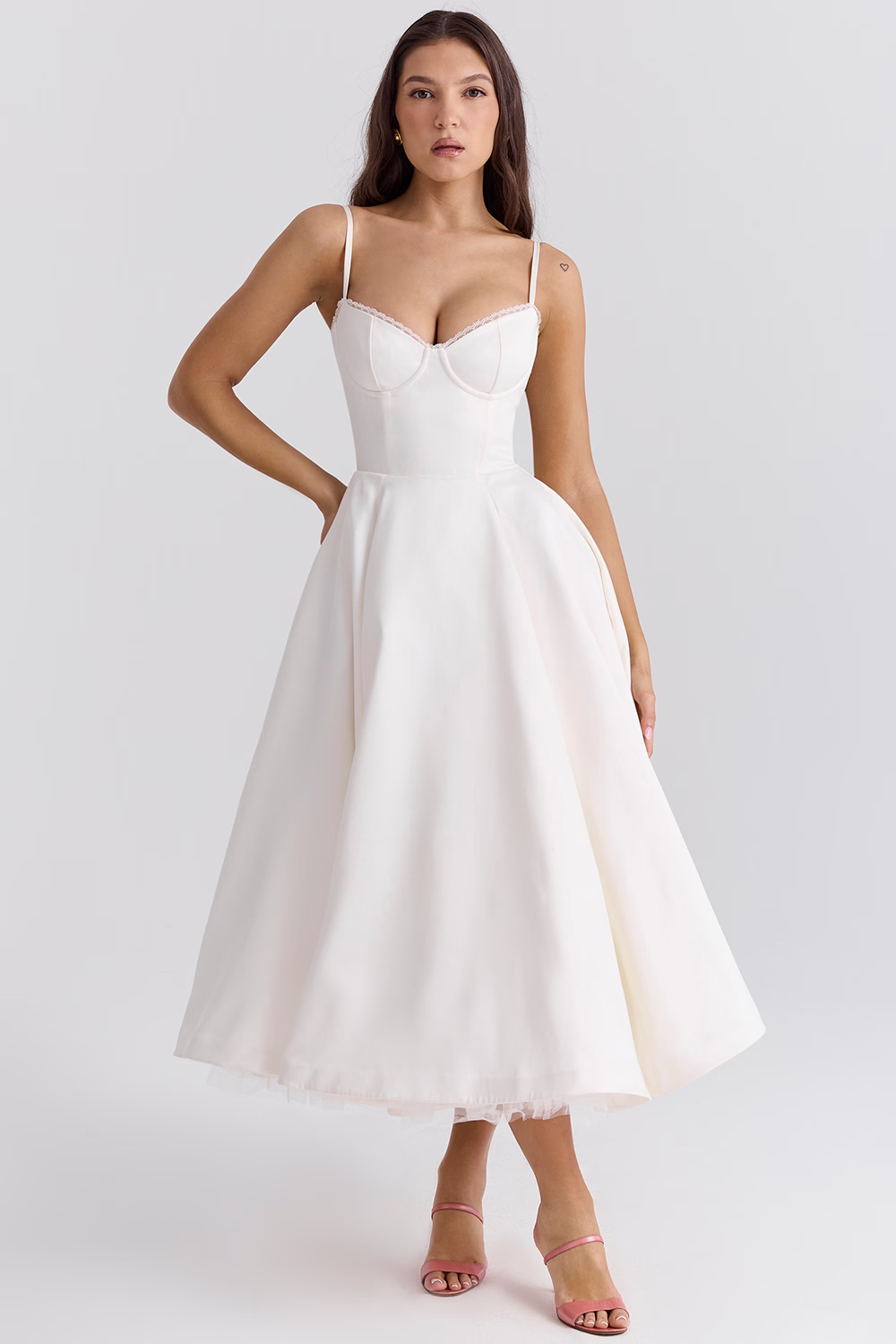 Eileen™ | Soft Glow Midi Dress
