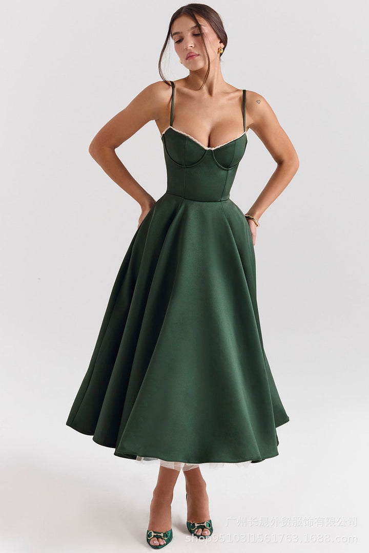 Eileen™ | Soft Glow Midi Dress