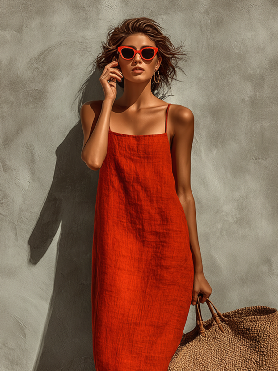 Gladys™ | Light Minimalist Maxi Dress