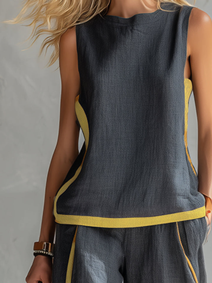 Paige™ | Flowing Linen-Blend Co-ord Set