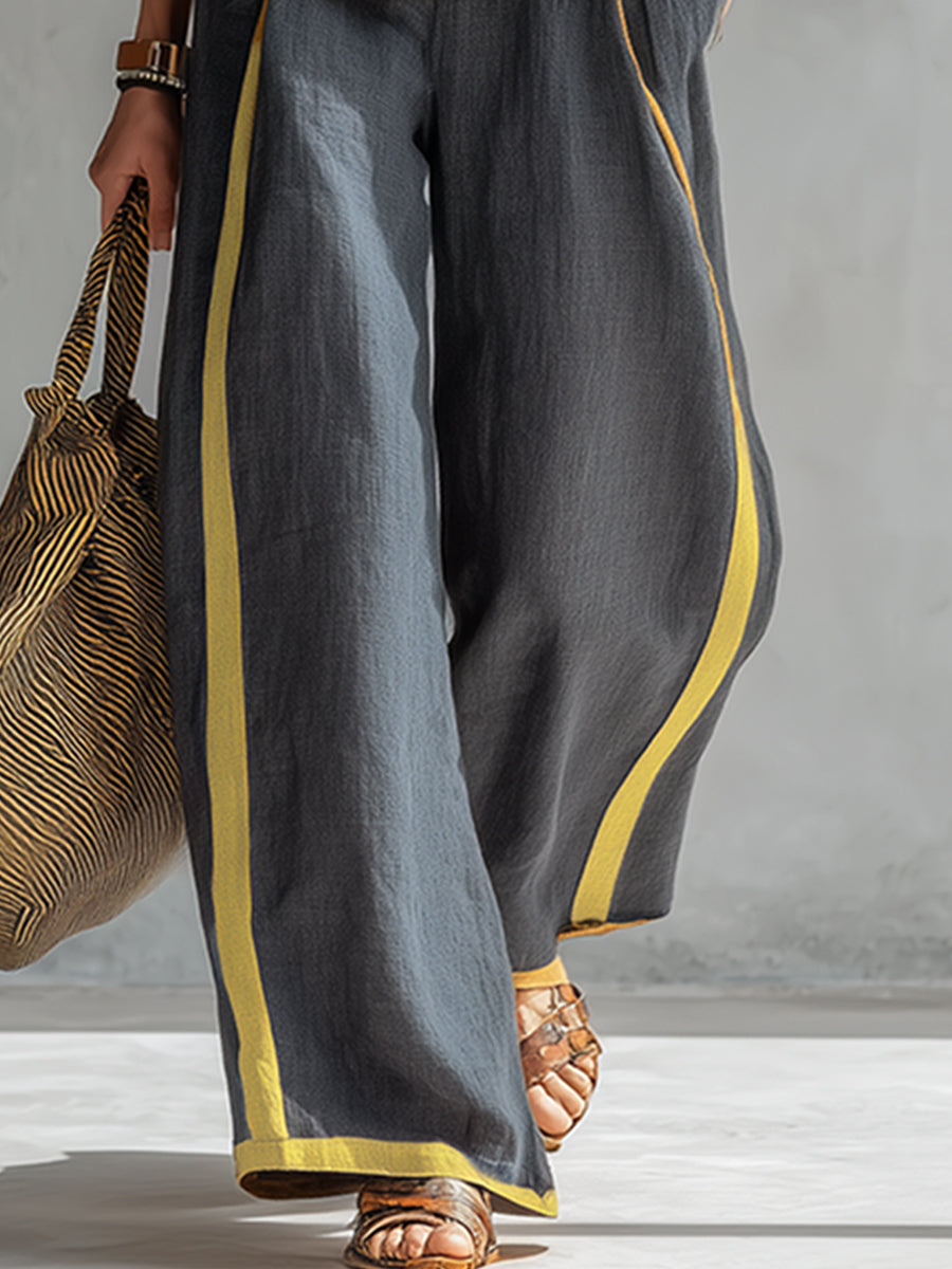 Paige™ | Flowing Linen-Blend Co-ord Set