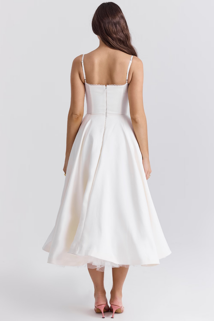 Eileen™ | Soft Glow Midi Dress