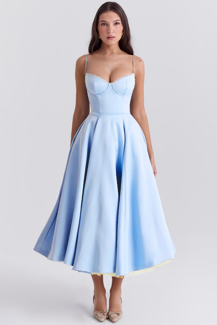 Eileen™ | Soft Glow Midi Dress