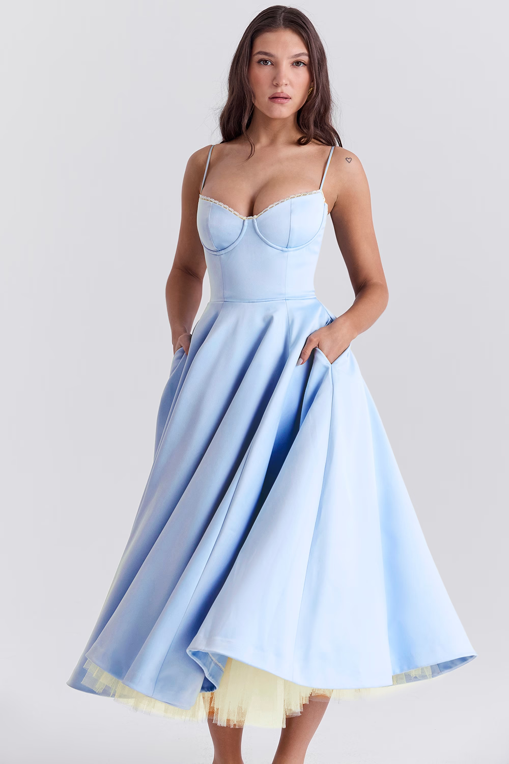 Eileen™ | Soft Glow Midi Dress