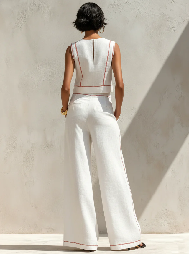 Camilla™ | Chic Wide-Leg Co-ord Set
