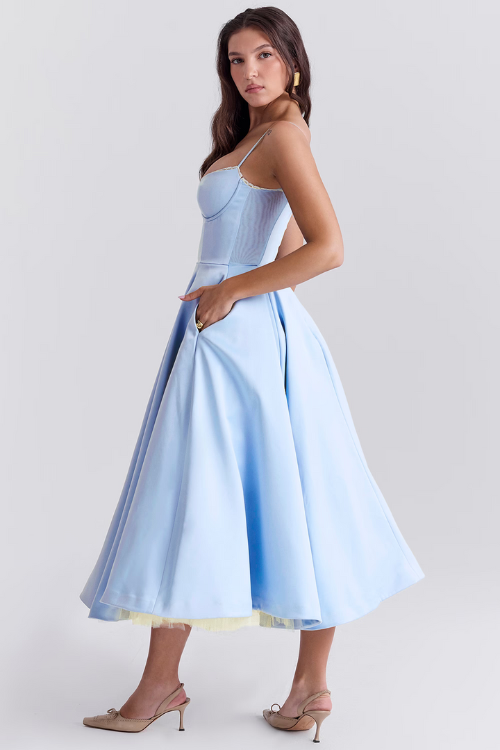 Eileen™ | Soft Glow Midi Dress