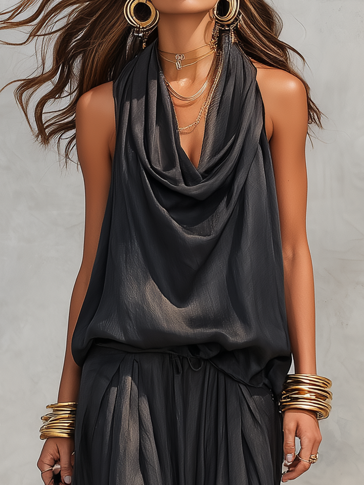 Maud™ | Elegant Flowing Two-Piece Co-ord Set