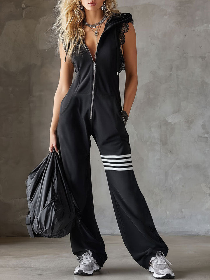 Louise™ | Modern Hooded Jumpsuit