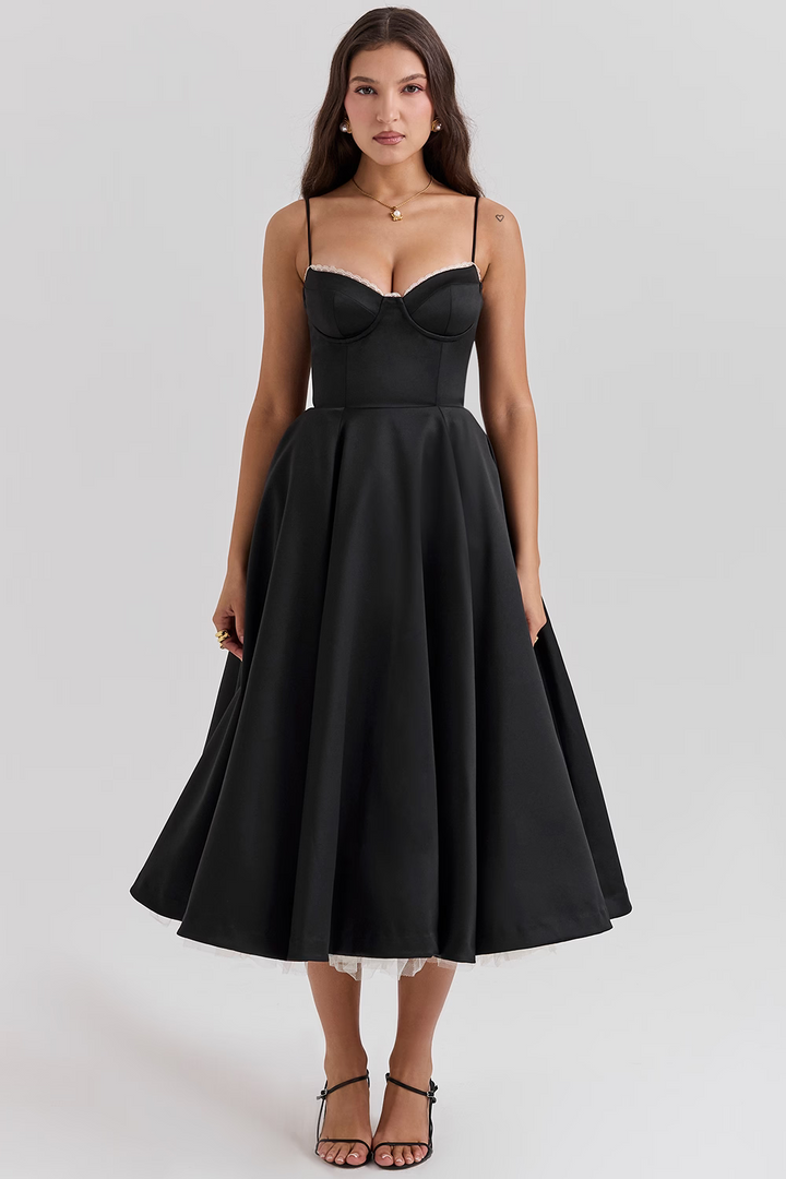 Eileen™ | Soft Glow Midi Dress