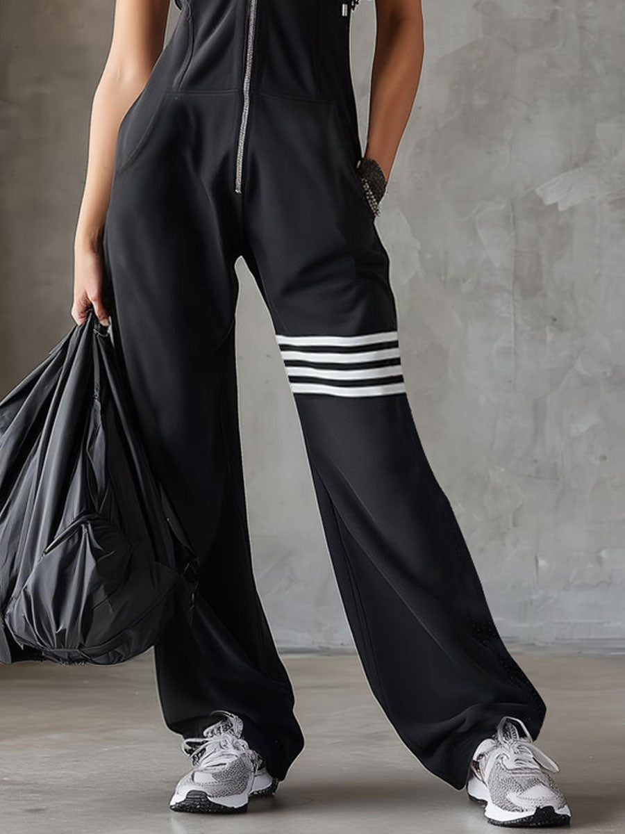 Louise™ | Modern Hooded Jumpsuit