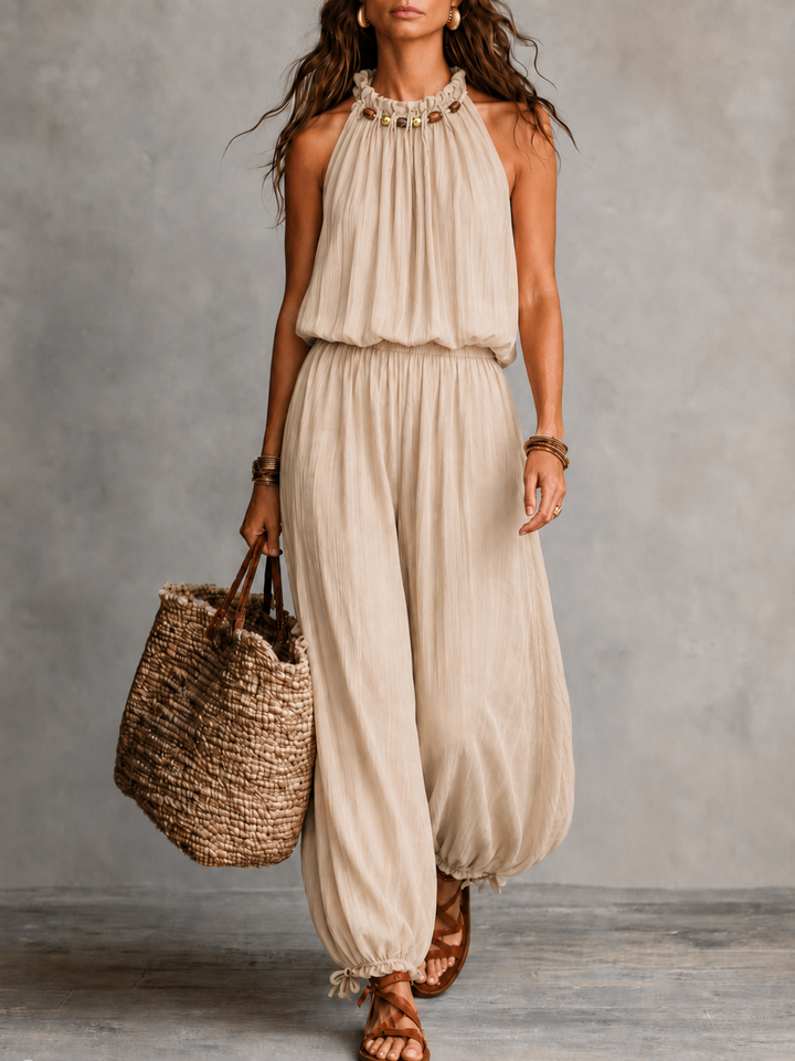 Astrid™ | Flowing Co-ord Set with Jewel Details