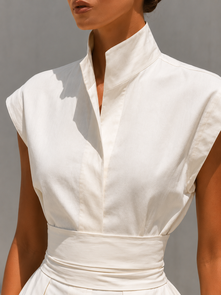 Ivy™ | Elegant Jumpsuit with Draped Waist