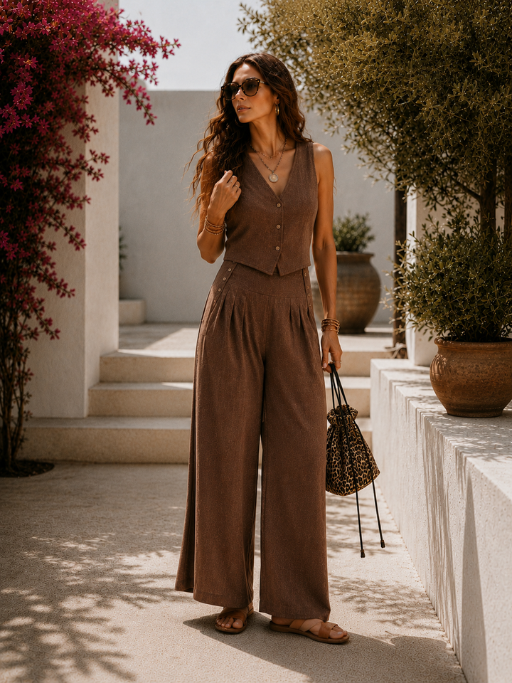 Abigail™ | Chic Flowing Co-ord Set