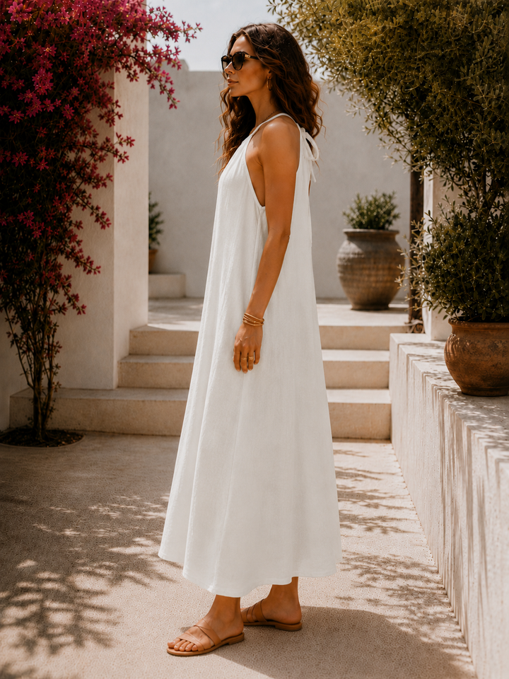 Millie™ | Elegant Cotton Maxi Dress