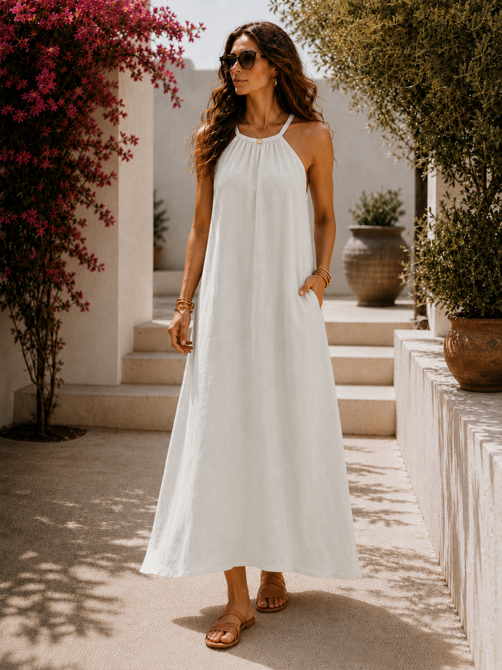 Millie™ | Elegant Cotton Maxi Dress