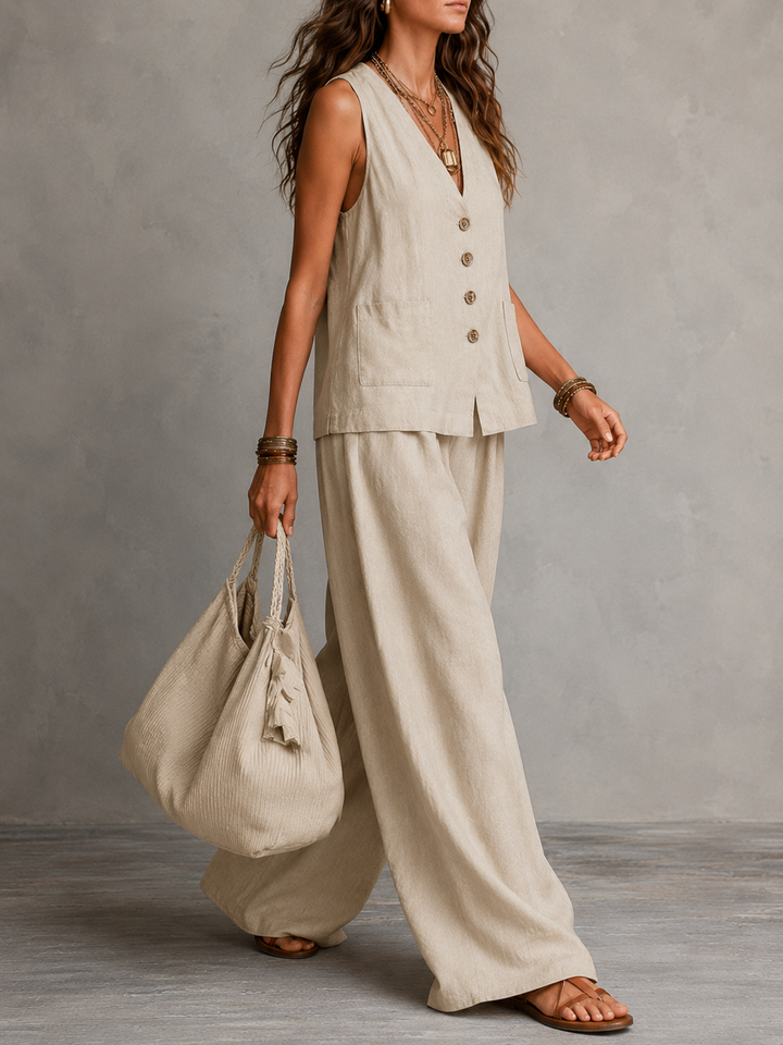 Annabelle™ | Elegant Lightweight Cotton Co-ord Set