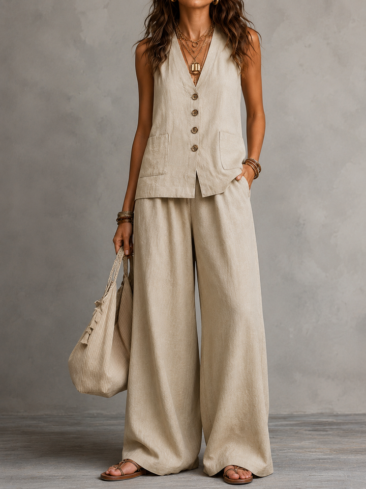 Annabelle™ | Elegant Lightweight Cotton Co-ord Set