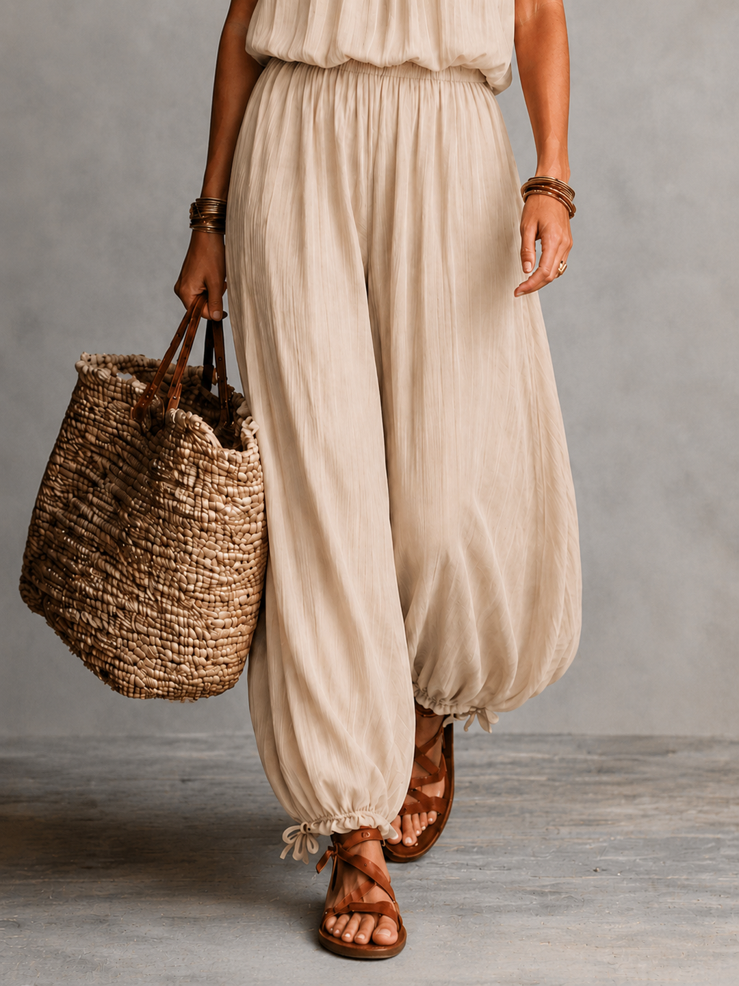 Astrid™ | Flowing Co-ord Set with Jewel Details