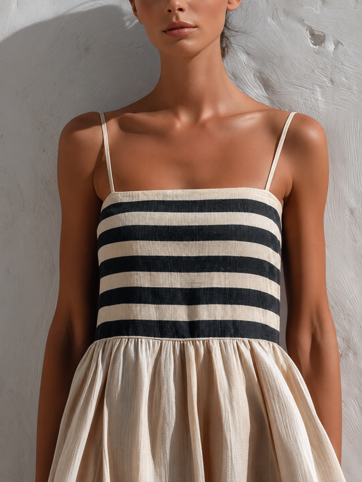 Ursula™ | Lightweight Striped Maxi Dress
