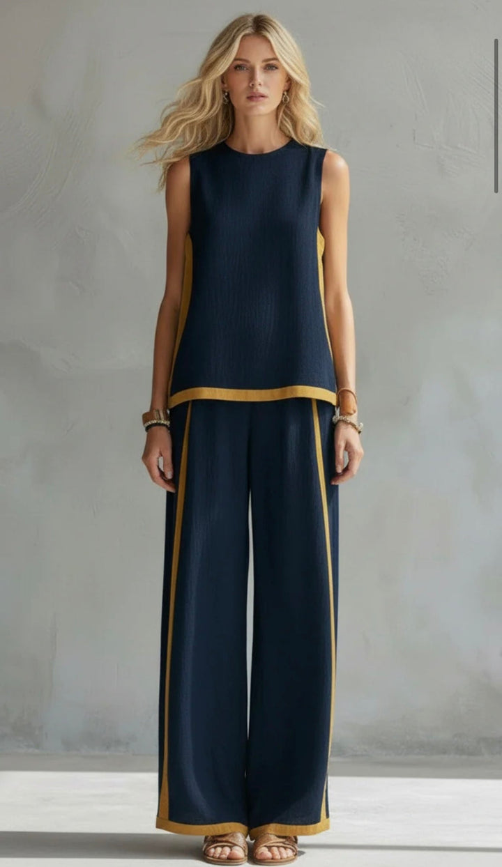 Paige™ | Flowing Linen-Blend Co-ord Set