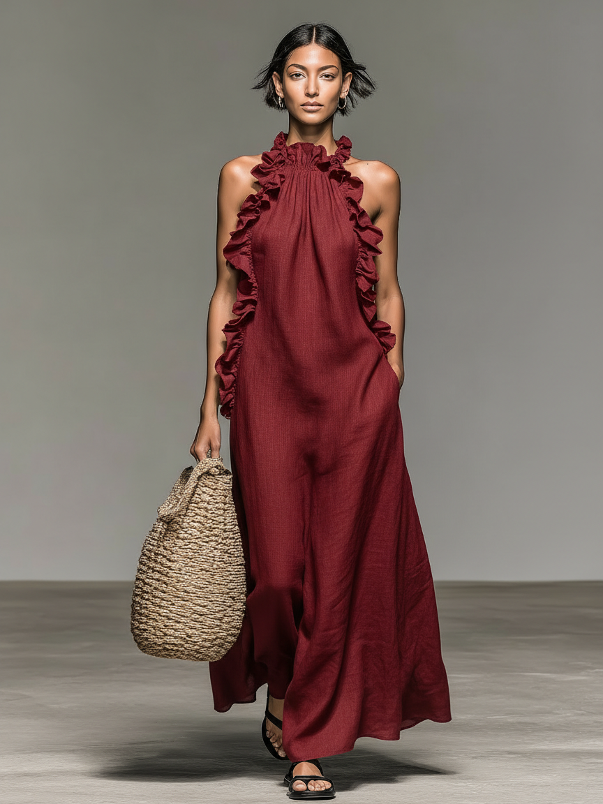 Lilian™ | Maxi Dress with Pockets