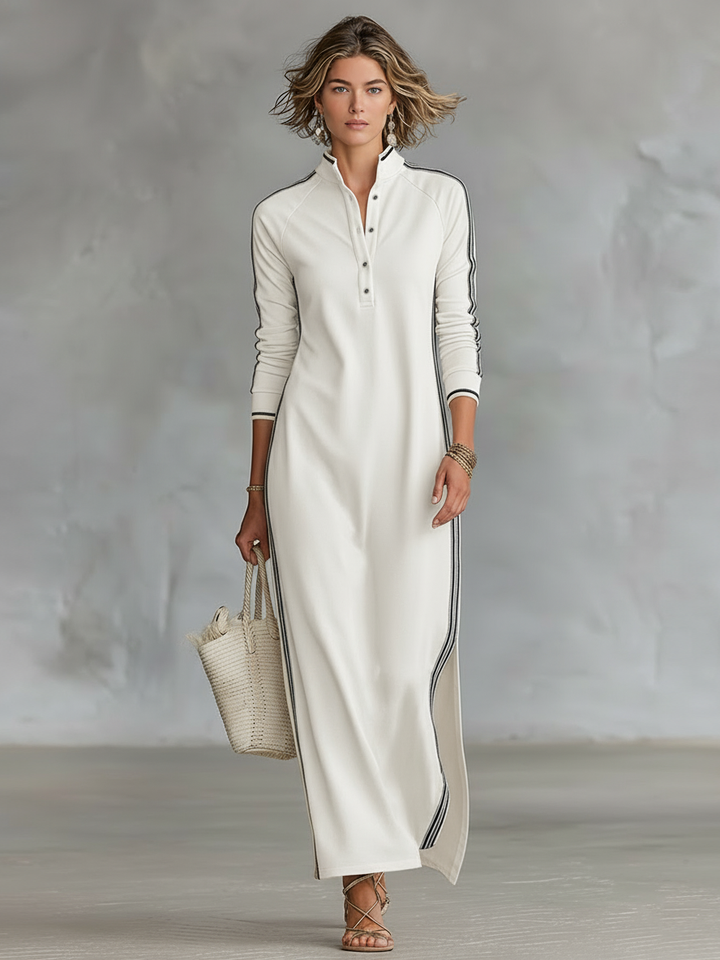 Rhoda™ | Sport-Chic Modern Maxi Dress