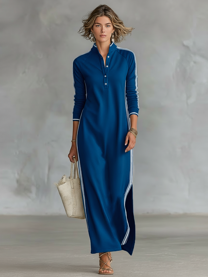 Rhoda™ | Sport-Chic Modern Maxi Dress