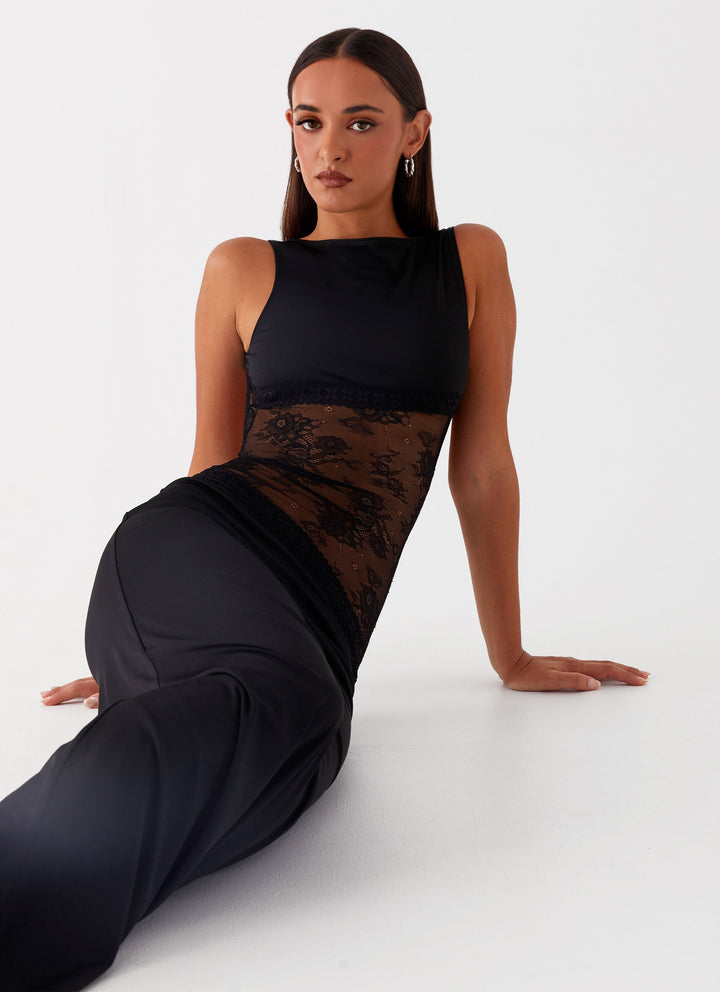 Tamsin™ | Sheer Lace Maxi Dress