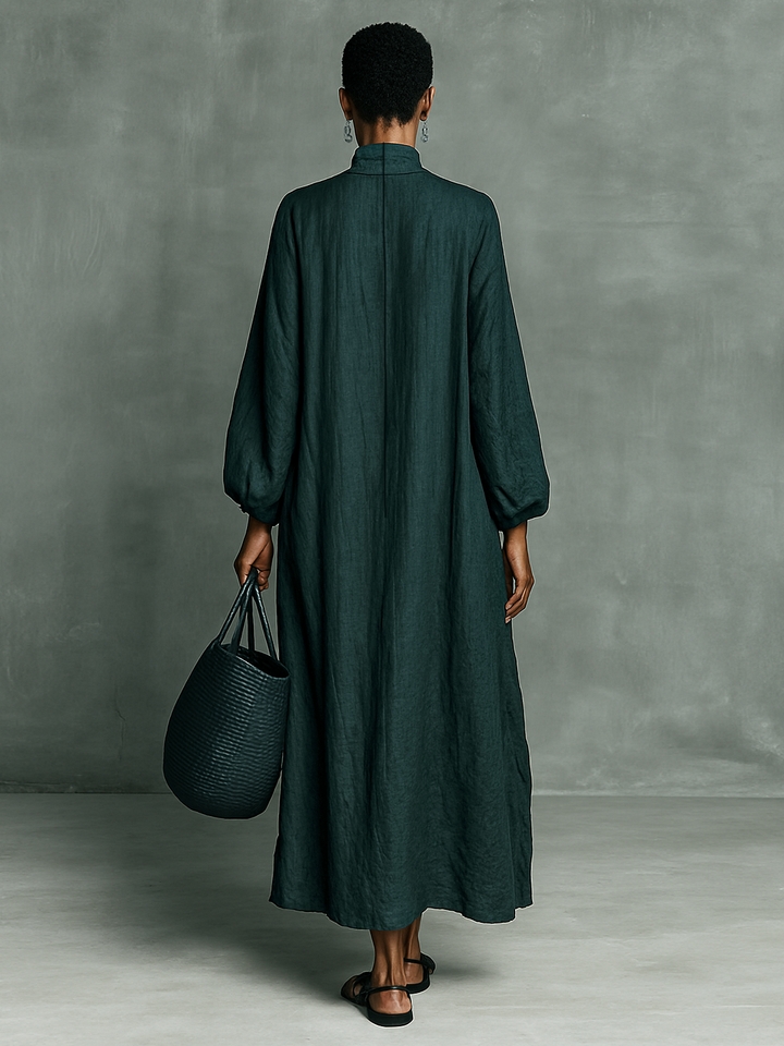 Daisy™ | Relaxed Long-Sleeved Maxi Dress