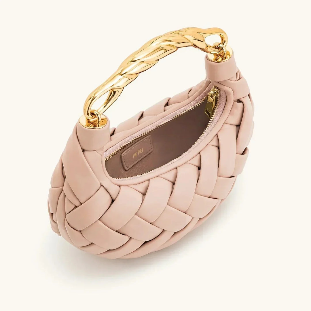 Georgina™ | Woven Vegan Leather Bag