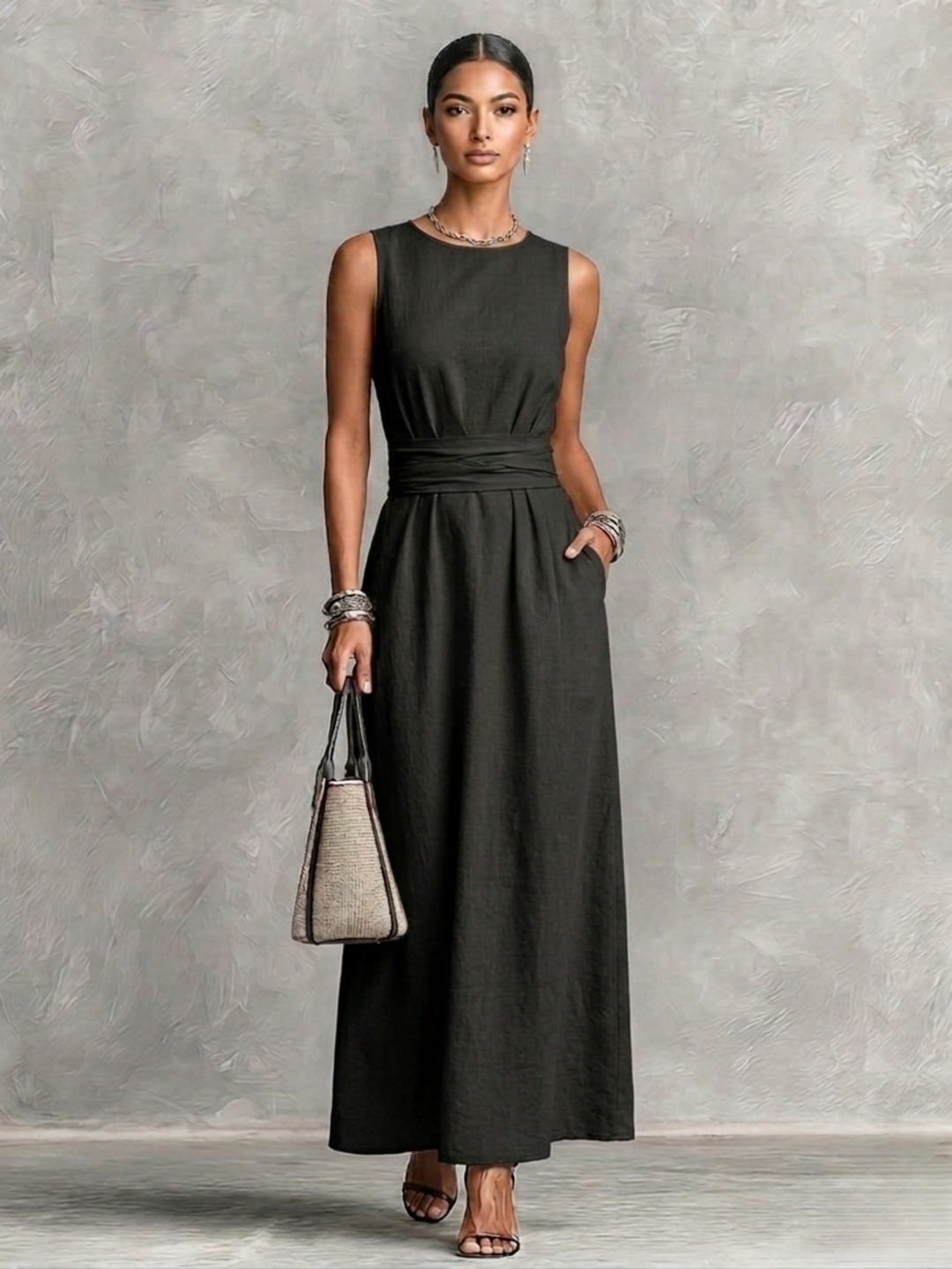 Linda™ | Comfortable Elegant Maxi Dress with Soft Waist