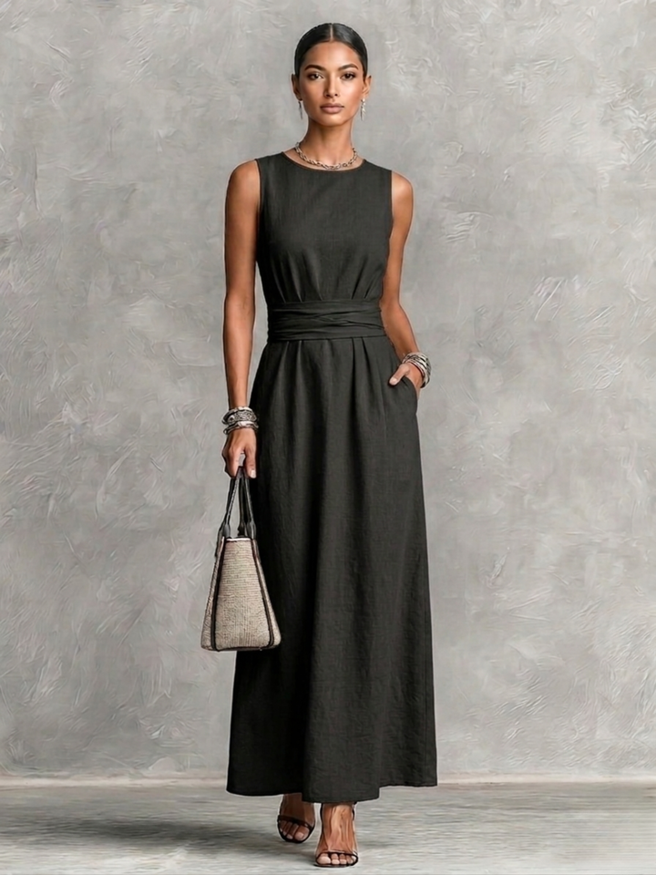 Linda™ | Comfortable Elegant Maxi Dress with Soft Waist