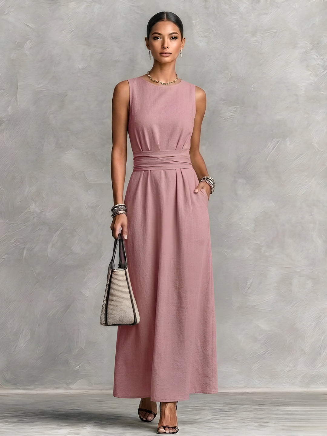 Linda™ | Comfortable Elegant Maxi Dress with Soft Waist