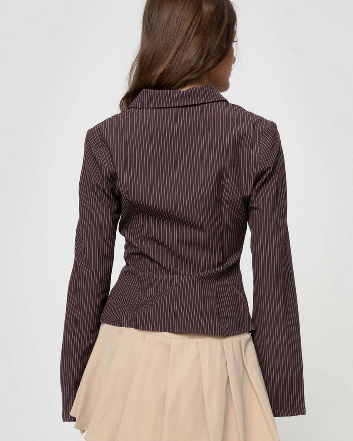 Rowan™ | Classic Fine-Stripe Shirt