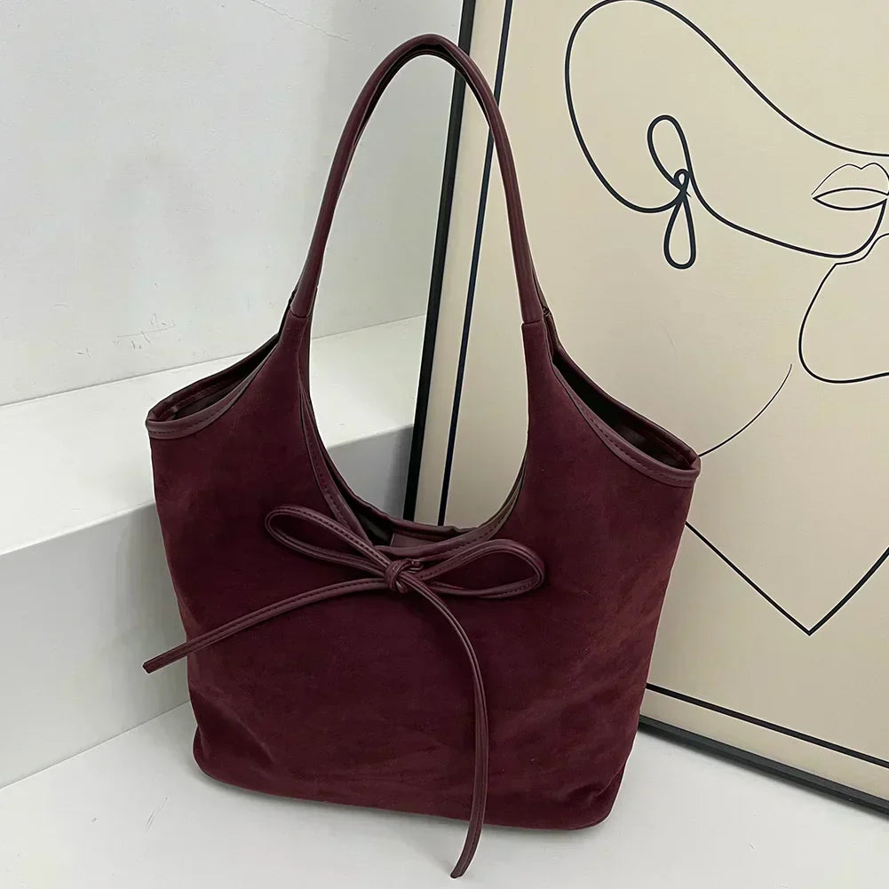 Isla™ | Elegant Bag with Bow and Vegan Textures