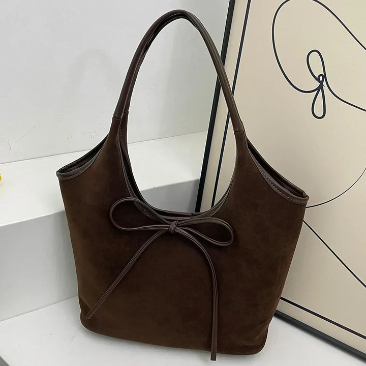 Isla™ | Elegant Bag with Bow and Vegan Textures