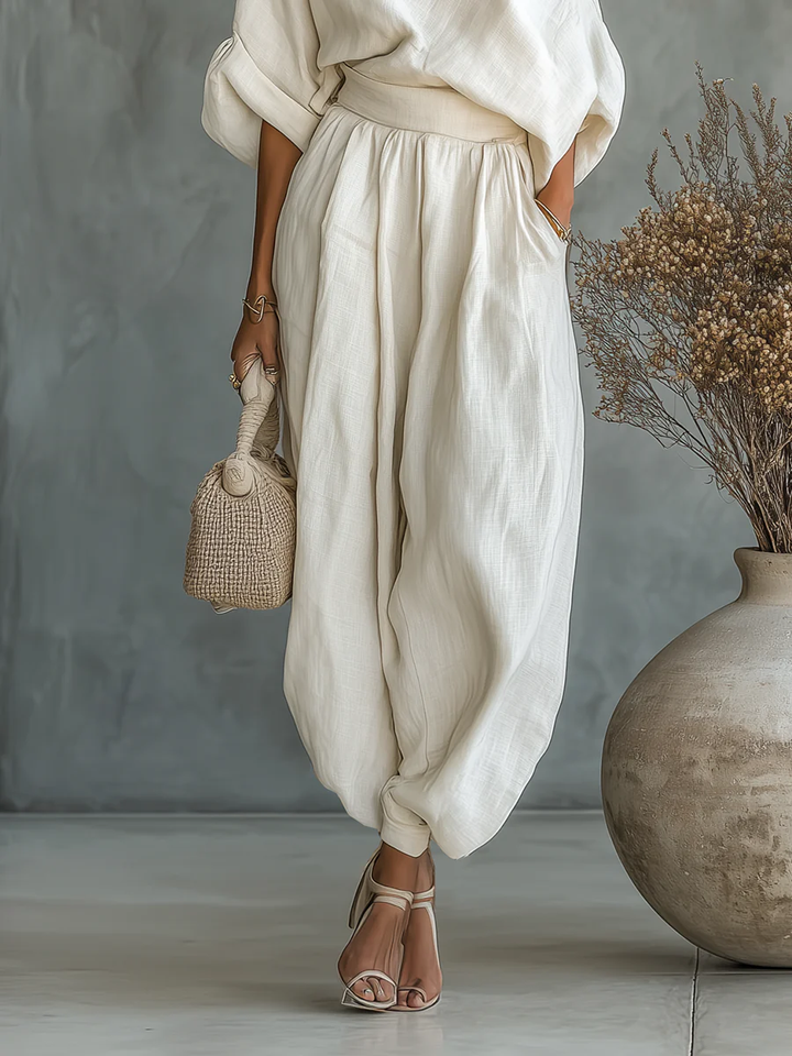 Gloria™ | Flowing, Comfortable Co-ord Set in a Natural Style