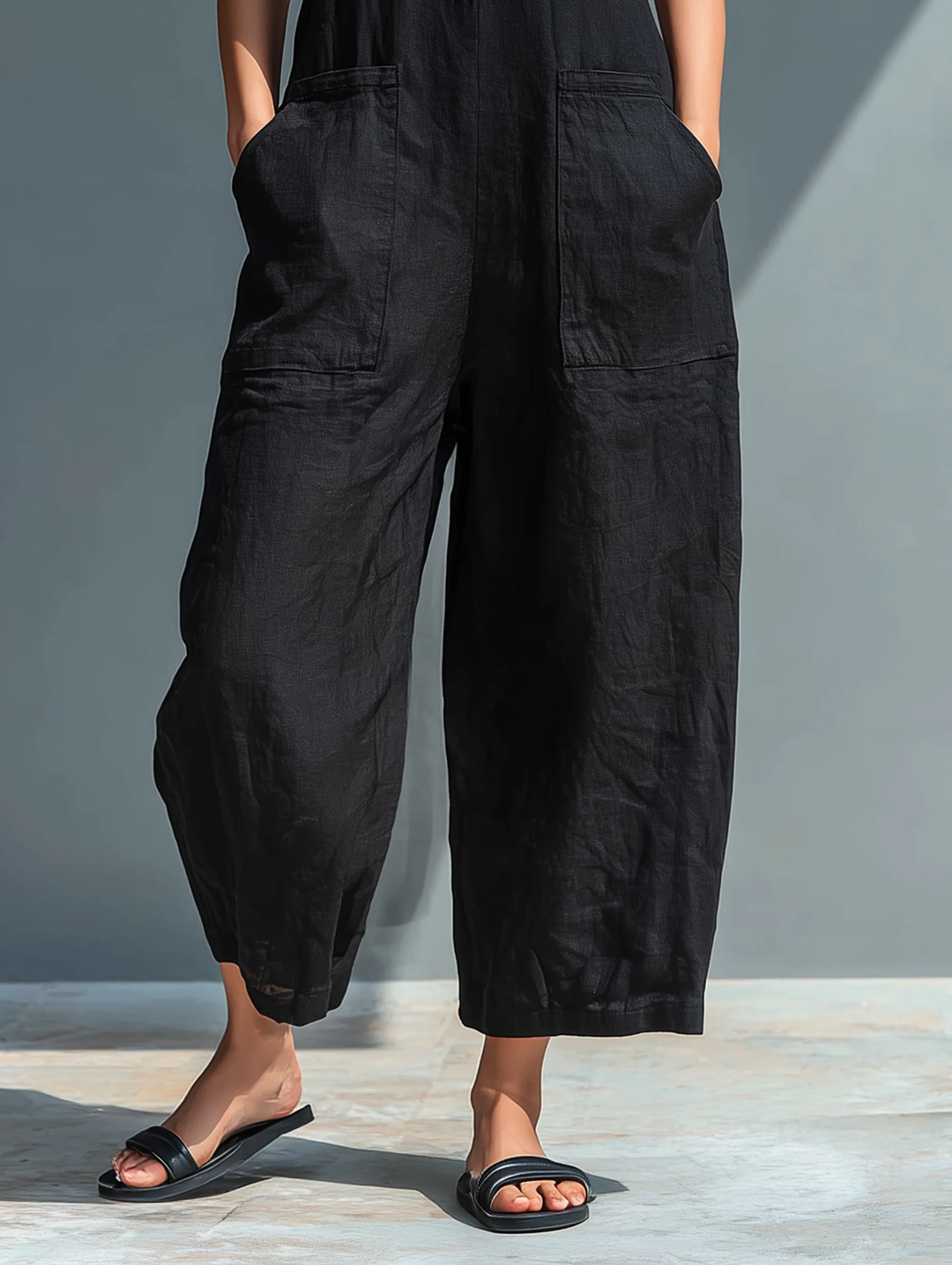 Violet™ | Elegant Black Jumpsuit