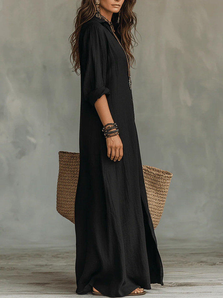 Adelaide™ | Comfortable Flowing Long Dress in Bohemian Style