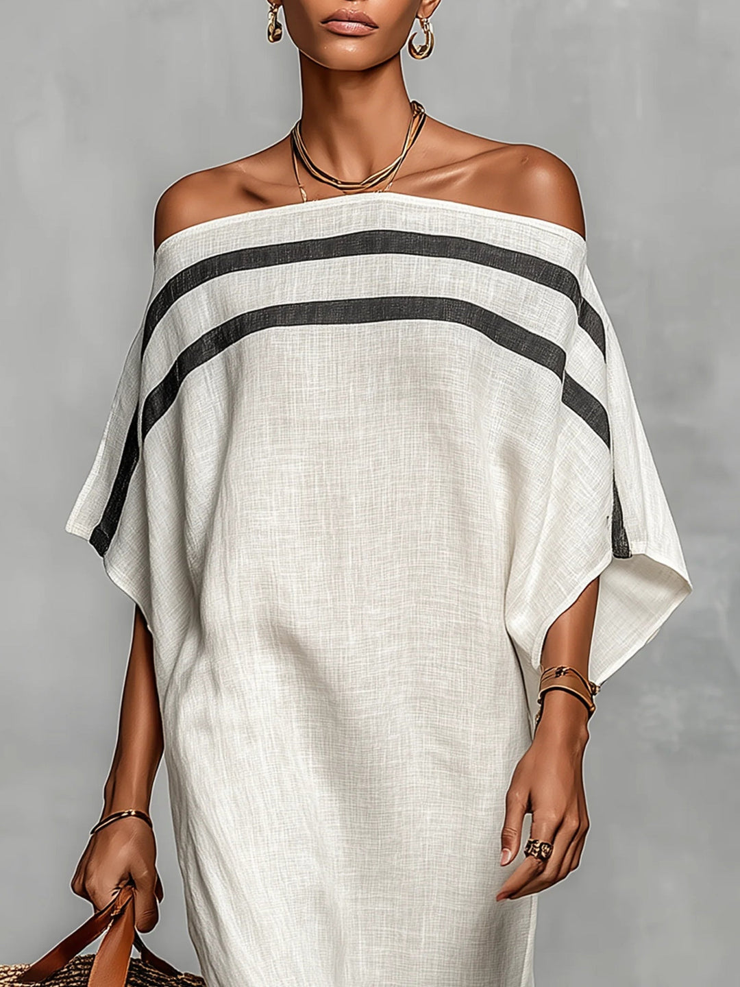 Gracie™ | Flowing Off-the-Shoulder Maxi Dress