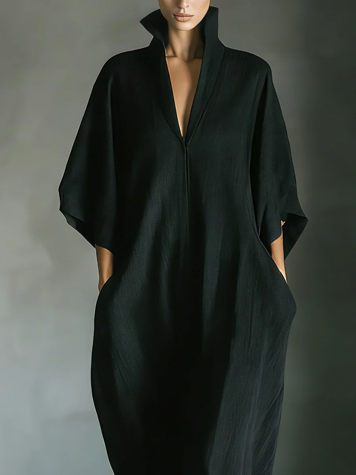 Celia™ | Minimalist Flowing Maxi Dress