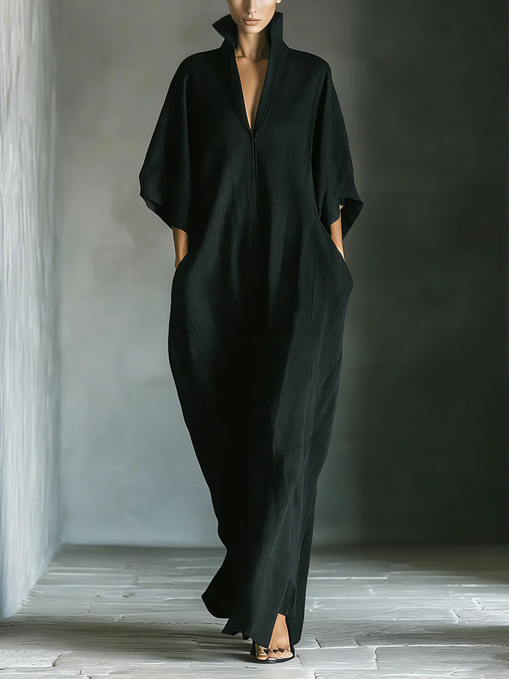 Celia™ | Minimalist Flowing Maxi Dress